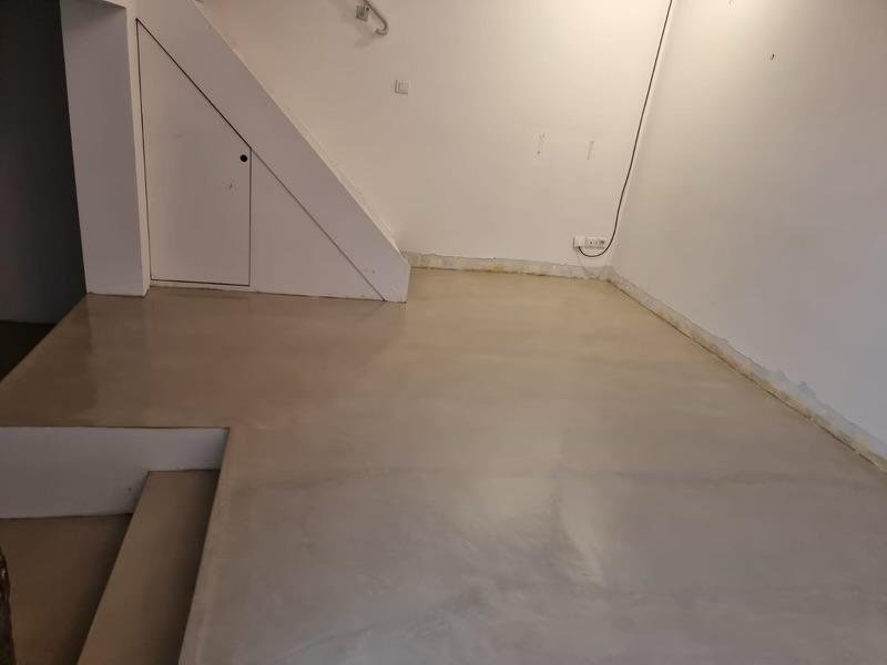 Béton ciré - Finition